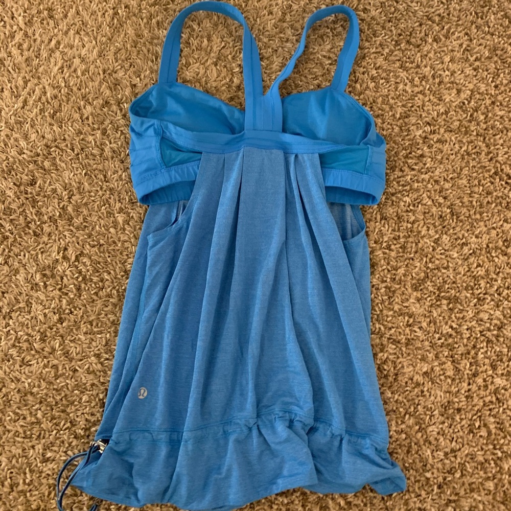 Lululemon sports bra tank top shirt size 8 medium